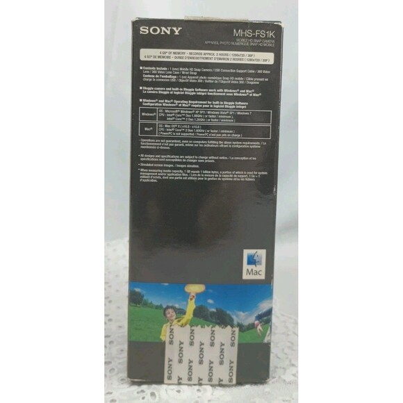 Sony Bloggie MHS-FS1 (4 GB) Hard Drive Camcorder Mobile HD Snap Camera Tested - Picture 3 of 11